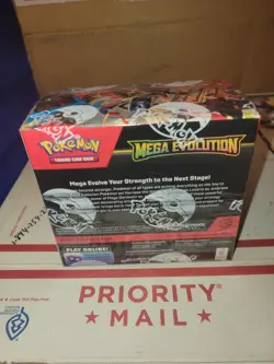 POKEMON MEGA EVOLUTION ENHANCED BOOSTER BOX NEW SEALED In Hand - Image 3