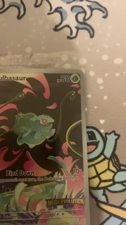 Bulbasaur 133/132 Illustration Rae Pokemon Mega Evolution STAMPED Sealed! - Image 5