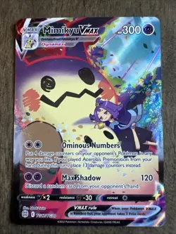 Pokemon Mimikyu VMAX TG17/TG30 Swsh09 Brilliant Stars Trainer Gallery Ultra Rare - Image 1