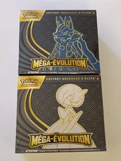 LOT 2 COFFRET POKEMON DRESSEUR D'ELITE ETB ME01 MEGA EVOLUTION FR NEUF SCELLE - Image 1