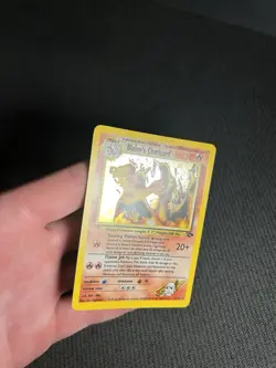 Pokemon TCG Blaine's Charizard 2/132 Gym Challenge Holo Rare MP-/HP - Image 4