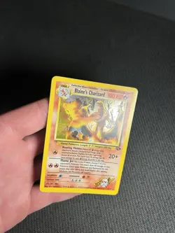 Pokemon TCG Blaine's Charizard 2/132 Gym Challenge Holo Rare MP-/HP - Image 5