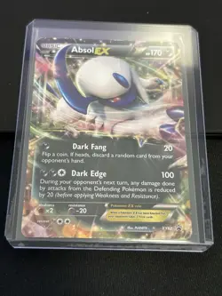 Pokemon Absol EX XY62 Black Star Promo Ultra Rare Holo - MP - Image 3