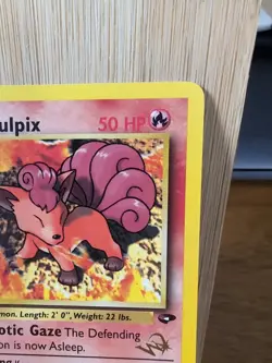 Brock’s Vulpix 37/132 W Stamp Promo - Gym Challenge - Near Mint - Image 5