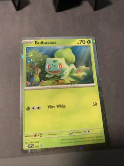 Pokemon TCG Bulbasaur Charmander Squirtle Cosmos Promo Set 046 047 048 NM 151 - Image 2