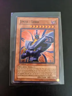 Jinzo - Lord LODT-EN007 1st Edition Super Rare EX/NM Yugioh - Image 1
