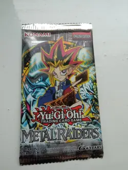 Yu-Gi-Oh! Metal Raiders Factory Sealed Booster Pack - Image 1