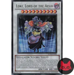 Yugioh Loki, Lord of the Aesir STOR-EN039 Ultra Rare NM - Image 1