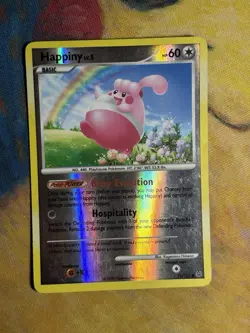 Happiny 76/127 Reverse Holo Platinum Pokemon TCG Cute Artwork Card - Image 2