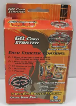 Epic Battles Tekken 5 Trading Card Game 60 Card Starter NEW 2005 - Image 5