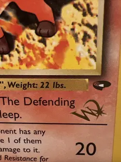 CGC 9.5 MINT+ - Gold W Stamp Brock's Vulpix (Magazine Promo) WoTC Pokemon Card - Image 3