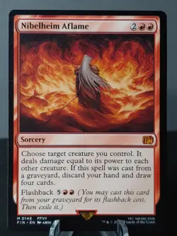 0146 Nibelheim Aflame Magic The Gathering Final Fantasy - Image 1