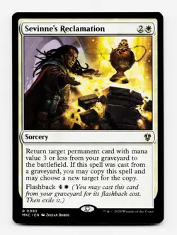 Sevinne's Reclamation [Commander: Murders at Karlov Manor] MTG Magic NM/M ⚪ - Image 1
