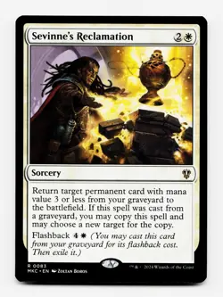 Sevinne's Reclamation [Commander: Murders at Karlov Manor] MTG Magic NM/M ⚪ - Image 3