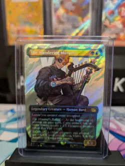 The Wandering Minstrel (Borderless) Final Fantasy Surge Foil - Image 1