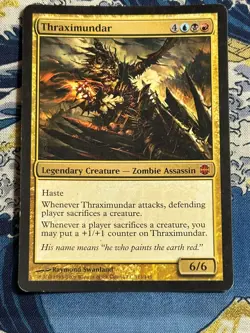 Magic The Gathering Alara Reborn Thraximundar #113/145 MTG TCG CCG - Image 3