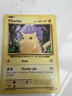 Pokemon TCG Pikachu Evolutions 35/108 Regular Common - Image 1