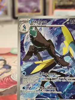 Inteleon 142/132 Illustration Rare IR Pokemon TCG Mega Evolutions, Freshly Packe - Image 2
