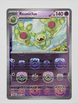 Reuniclus 039/086 Masterball Reverse Holo Black Bolt English Pokemon TCG - Image 1