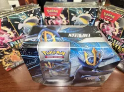 Pokemon TCG Empoleon V Strikers Tin Bundle Sealed NiS *Small Ding In Tin - Image 2