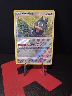 Munchlax Reverse Holo 173/236 Pokemon TCG S&M Unified Minds Reverse Holo NM - Image 1