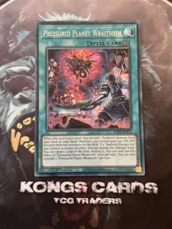 RA02-EN073 "Pressured Planet Wraitsoth" Secret Rare YuGiOh! NEW - Image 1