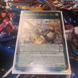 Yugioh Majespecter Draco - Ryu PHNI-EN049 Quarter Century Secret Rare 1st Ed NM - Image 1