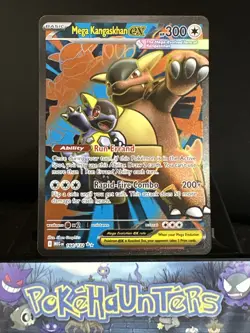 Pokemon Card Mega Kangaskhan EX 164/132 Mega Evolution Ultra rare NM - Image 1
