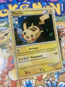 Pokemon TCG Pikachu HGSS03 Holo Promo Card HeartGold SoulSilver 2010 - Image 2