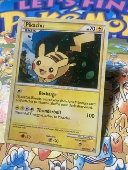 Pokemon TCG Pikachu HGSS03 Holo Promo Card HeartGold SoulSilver 2010 - Image 3