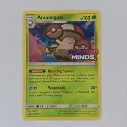 Pokemon TCG Amoonguss SM202 Holo Promo Black Star SM Black Star Promos Mint Card - Image 1