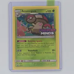 Pokemon TCG Amoonguss SM202 Holo Promo Black Star SM Black Star Promos Mint Card - Image 2