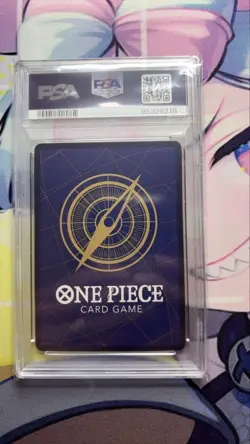 PSA 10 Trafalgar Law Comic Parallel SR OP05-069 One Piece Card Rare - Image 2