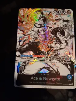 Ace & Newgate (Parallel) - ST22-001 - One Piece Card Game - Image 2