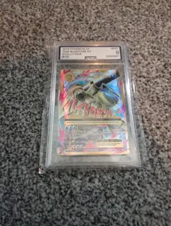 Pokemon TCG XY Evolutions M Blastoise EX Full Art Card 102/108 AGS 9 - Image 1