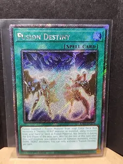 Fusion Destiny Platinum Secret Rare Card RA03-EN270 - Image 1