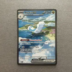 Pokemon TCG Altaria EX Paradox Rift Holo Card 253/182 Special Illustration Rare - Image 1