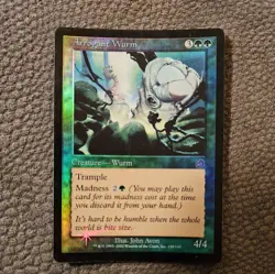 Arrogant Wurm FOIL Torment Magic The Gathering MTG Cards - Image 1