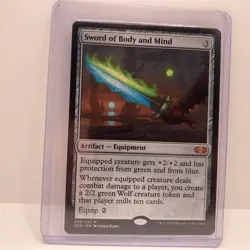 [1x] Sword of Body and Mind Near Mint, English Double Masters MTG Magic - Image 2