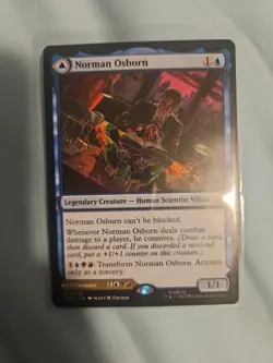 MTG Norman Osborn FOIL 39 Marvel's Spider-Man Foil - Image 1