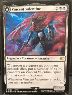 MTG Final Fantasy Vincent Valentine/Galian Beast (Rare) - Image 1
