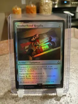 Magic Brotherhood Regalia Universes Beyond Assassin's Creed Foil MTG - Image 1