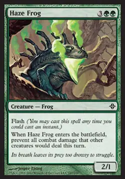 Haze Frog - Light Play MTG Rise of the Eldrazi - Image 1