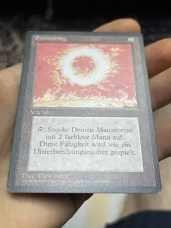 German FBB • Sol Ring • NM / Unplayed • Mtg (2224) - Image 2