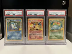 ALL PSA 10 Pokemon Charizard Blastoise Venusaur Celebrations SEQUENTIAL SET - Image 1