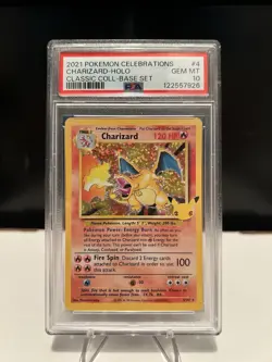 ALL PSA 10 Pokemon Charizard Blastoise Venusaur Celebrations SEQUENTIAL SET - Image 4