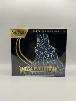Pokemon Mega Evolution ETB Elite Trainer Box Lucario - Brand New & Sealed ✅ - Image 1