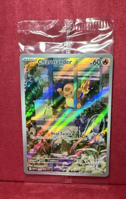 Charmander 044 Pokemon TCG Sv: Scarlet & Violet Promo Cards Holo (SEALED) - Image 1