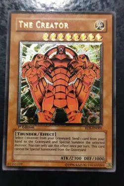 Yugioh: 1x The Creator - RDS-EN005 - Ultimate Rare - 1st Edition - NM-VLP - Image 1