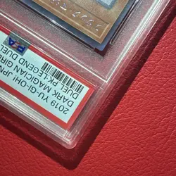 YuGiOh Dark Magician Girl PSA10 Holographic Rare DP23 JP000 Collector Card - Image 4